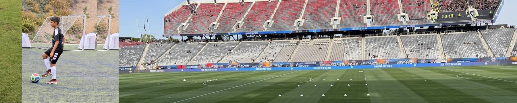 San Diego soccer: Snapdragon Stadium by night and day, and youth soccer